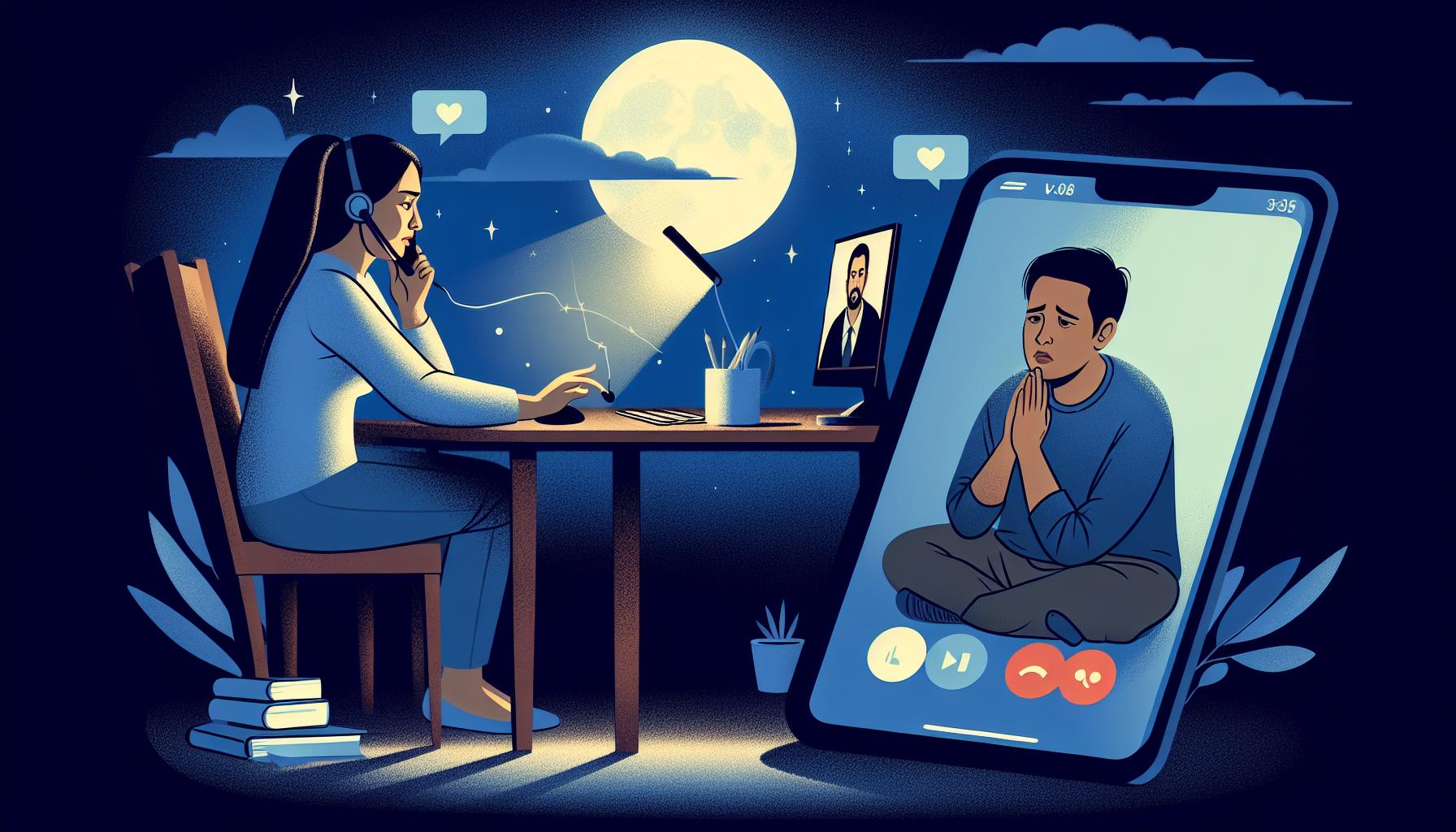 The digital approach to counseling removes the barriers of time and location, giving couples the freedom to focus on their emotional well-being in a setting that is comfortable for them. The digital approach to counseling removes the barriers of time and location, giving couples the freedom to focus on their emotional well-being in a setting that is comfortable for them.